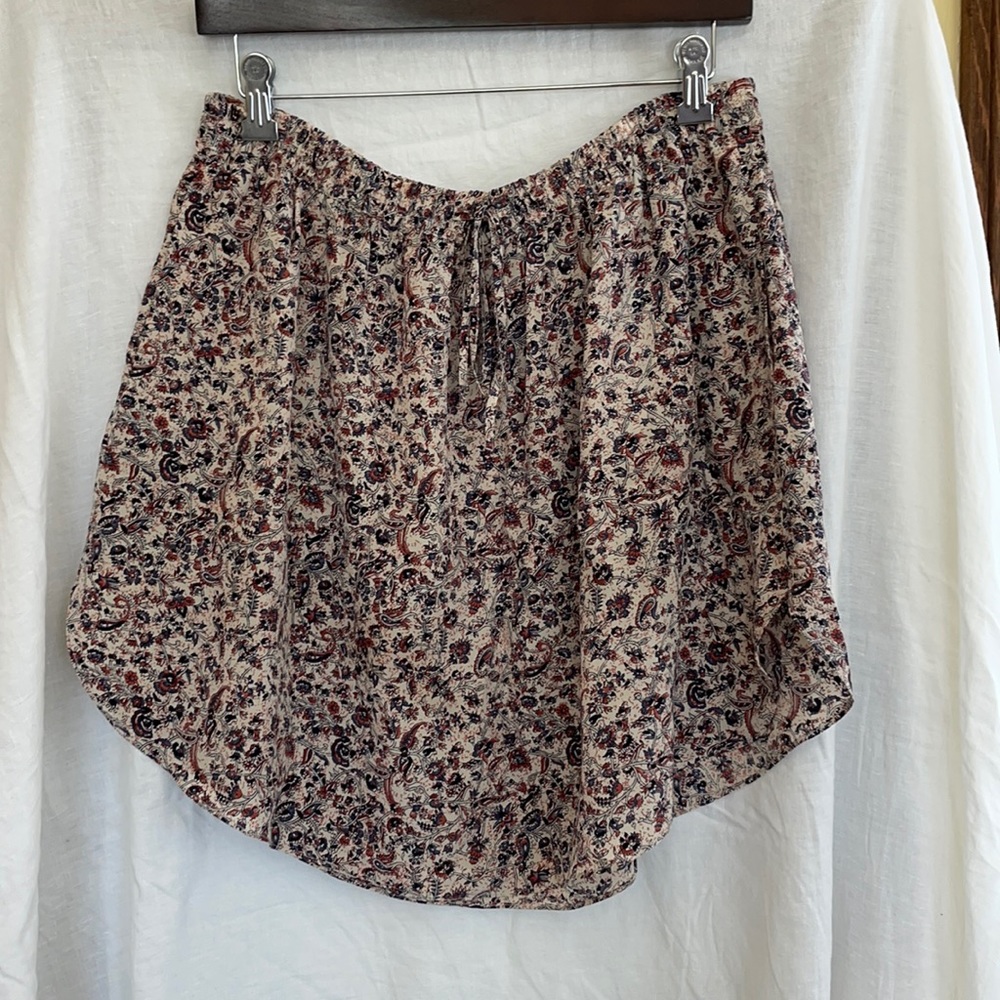 Paisley tie summer skirt